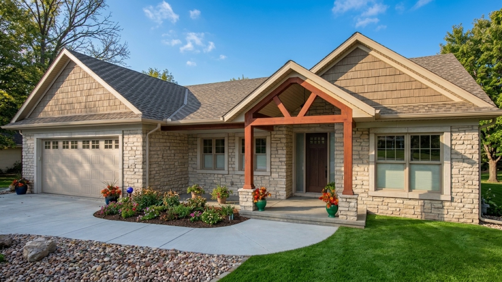 Craftsman home built with NileBuilt