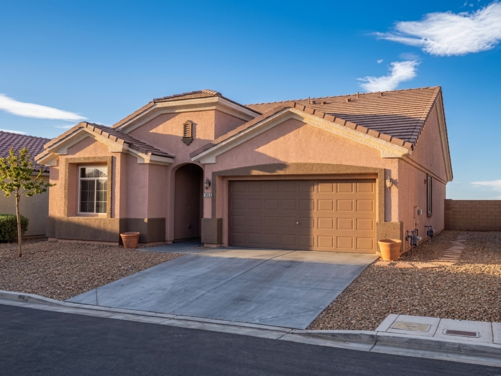 Spanish / Southwestern home built with NileBuilt